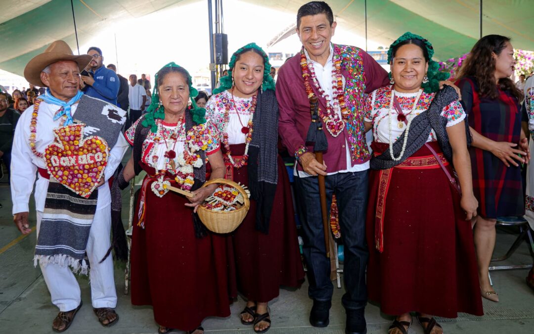 Combate a la pobreza y marginación en San Antonino Castillo Velasco, compromiso del Gobierno de la Transformación