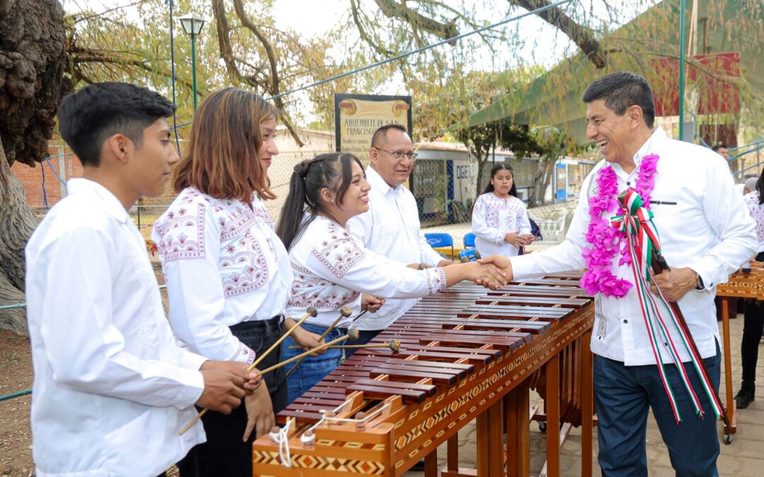 Gobierno de Oaxaca trabaja para garantizar justicia y bienestar en San Francisco Lachigoló