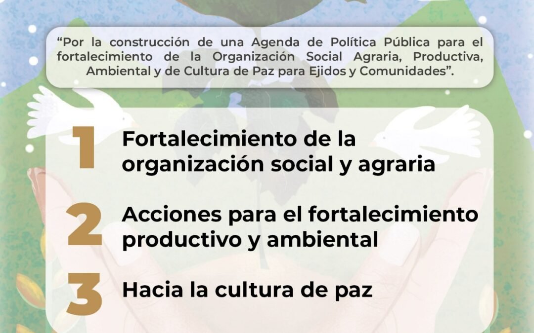 Convoca Sego al fortalecimiento de la organización social agraria