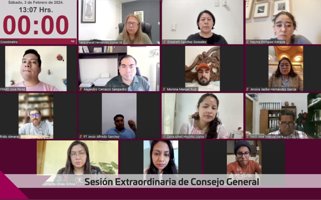 Aprueba IEEPCO sustituciones en EL Consejo Distrital 11 y Municipales