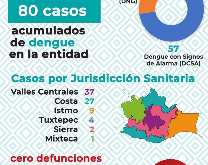 Refuerza SSO acciones contra el dengue en 80 municipios prioritarios