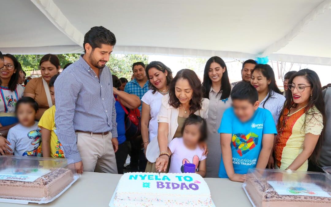 Brindan atención integral en el Centro de Autismo Nyela To Bidao dependiente del DIF Oaxaca