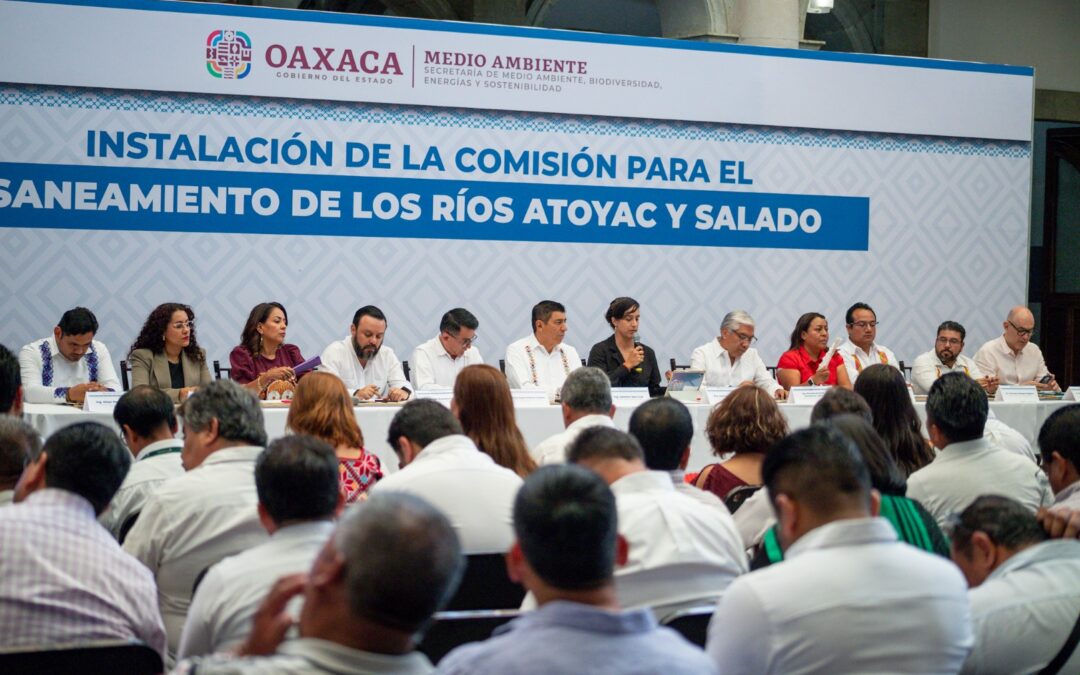 Instalan Comisión para el Saneamiento de los Ríos Atoyac y Salado