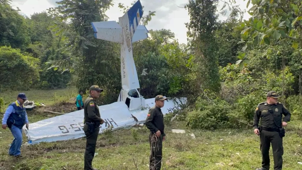 Autoridades venezolanas confirman el hallazgo de dos cuerpos sin vida del accidente de una aeronave