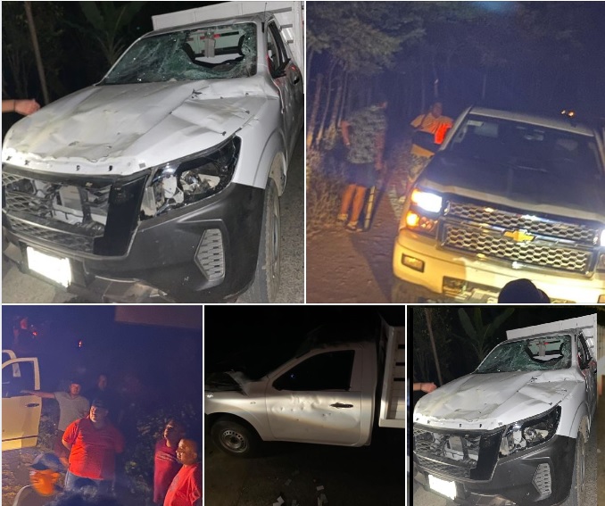 Terrible atentado sufren simpatizantes de la candidata del PRD en Sta. María Jacatepec.