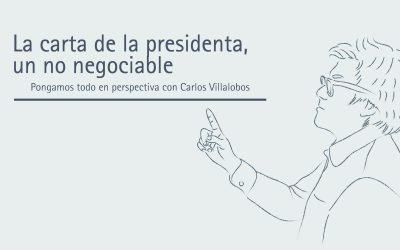 La carta de la presidenta, un no negociable