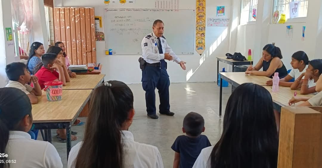 Promovemos la prevención desde las aulas en Huatulco