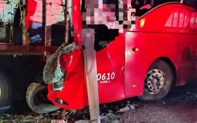 Fuerte accidente en la autopista Cosamaloapan -Acayucan en Veracruz.