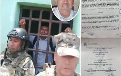 ¡Durmió calientito! Encarcelan a Delegado Regional de Paz