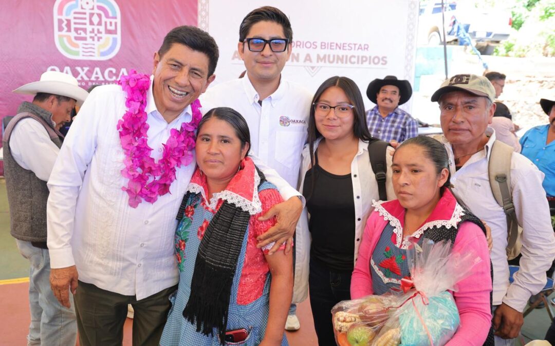 Lleva Salomón Jara bienestar a San Pablo Cuatro Venados con infraestructura carretera