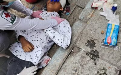 Se activó la #AlertaSísmica: Un joven salio herido