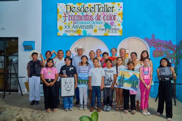Clausuramos con éxito la exposición “Fragmentos de Color” : Julio Cárdenas