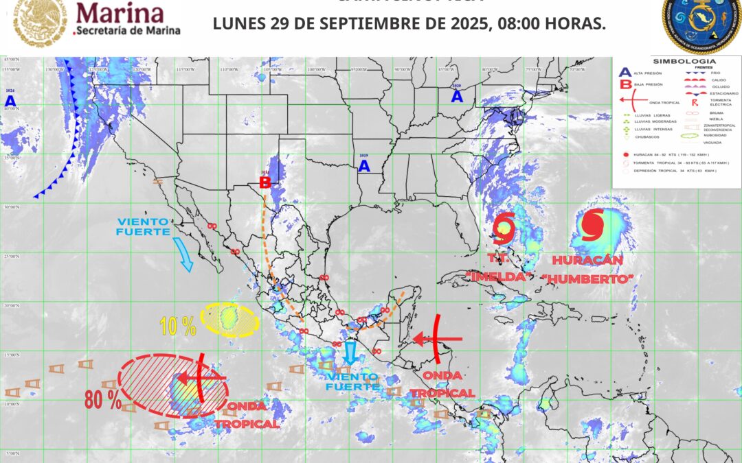 PRONÓSTICO METEOROLÓGICO MARINO PARA EL OCÉANO PACÍFICO.