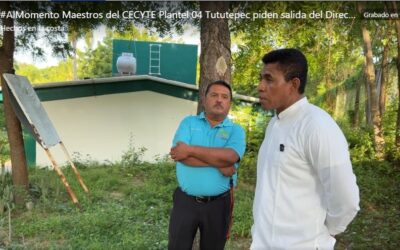 Base Trabajadora del Cecyte de Tututepec, Solicitan Cambio de Director.
