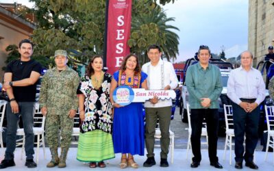 Gobierno de Oaxaca fortalece la seguridad y justicia en 37 municipios con entrega de vehículos especializados
