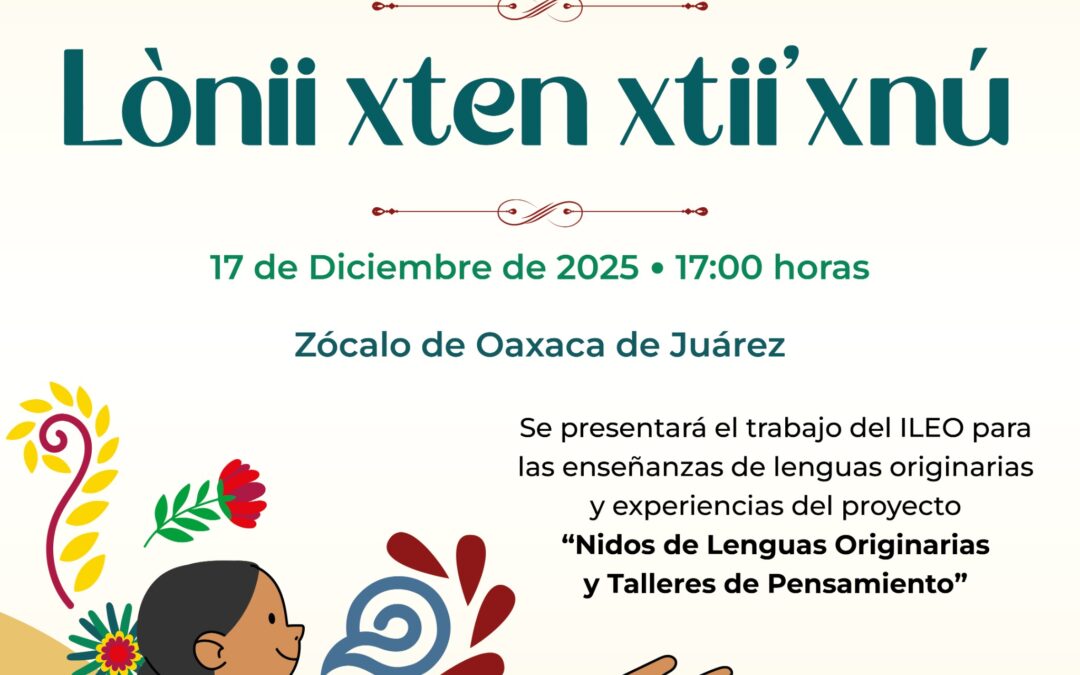 Promueve ILEO socialización de las lenguas originarias con la Fiesta de la Palabra