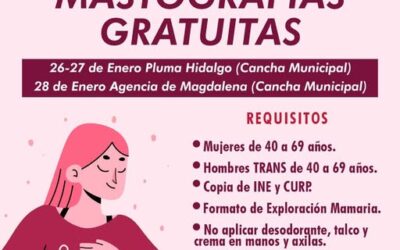 Jornada de #Mastografías Gratuitas.