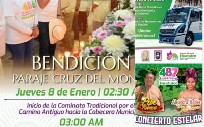 Invitación al aniversario de la Titulación de Huatulco: Julio Cárdenas