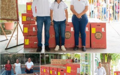 Fortalecen las condiciones de infraestructura educativa en planteles de nivel preescolar de Huatulco