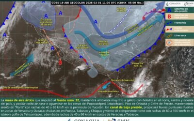 Persistirá ambiente frío en gran parte del territorio oaxaqueño 