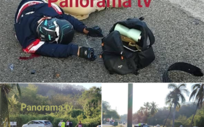 Fue atropello el motociclista que murió en Huatulco
