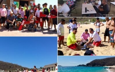 Prevención con Curso de Rescate #Acuático en Huatulco