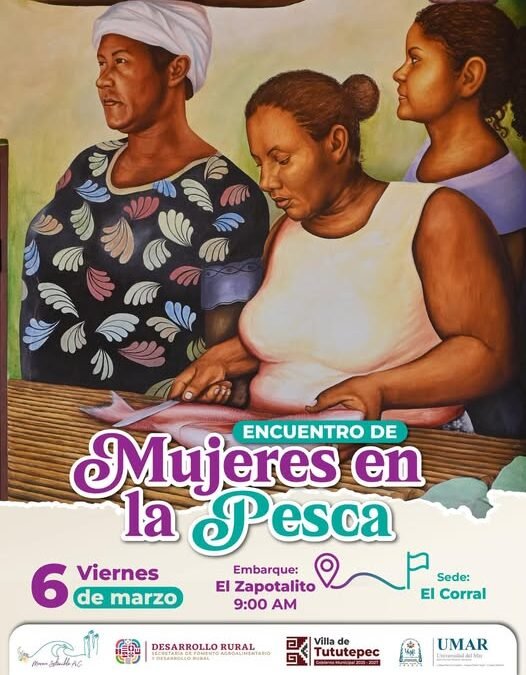 Con el objetivo de visibilizar la contribución de las mujeres en la pesca artesanal,