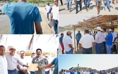 Respaldamos al sector pesquero en Playa Boca Vieja, Huatulco