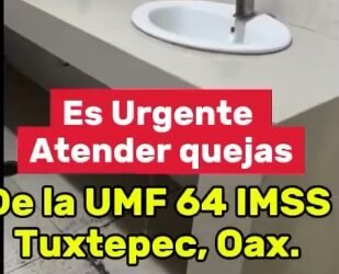 Trabajadores del #IMSS de la Unidad de Medicina Familiar 64 de #Tuxtepec,