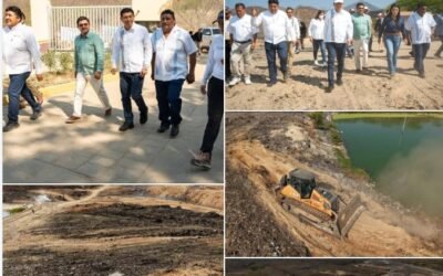 PONE EN MARCHA GOBIERNO DEL ESTADO LABORES DE CIERRE Y SANEAMIENTO DEL SITIO DE DISPOSICIÓN DE RESIDUOS EN SAN PEDRO MIXTEPEC