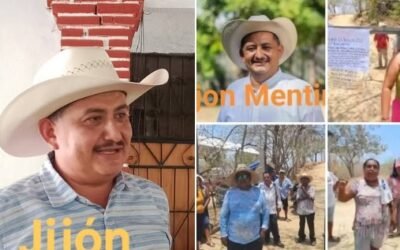 El descaro en Pochutla: Amado Rodríguez Jijón, quiere cobrar agua, luz, drenaje y pavimentación que no existen en La Ciénega