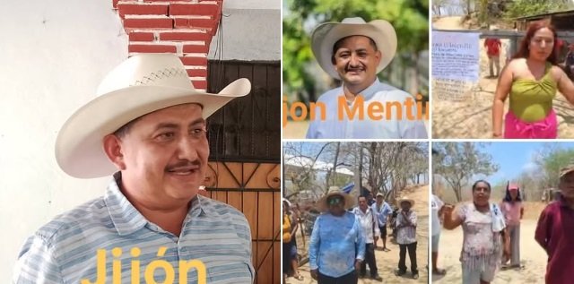 El descaro en Pochutla: Amado Rodríguez Jijón, quiere cobrar agua, luz, drenaje y pavimentación que no existen en La Ciénega