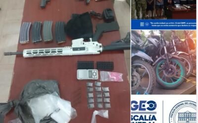 FGEO detienen a siete personas y aseguran armas, droga y vehículos durante cateo en esta región de la costa.