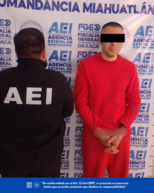Detienen en Oaxaca a hombre buscado en Zacatecas por presunto doble h0micidi0