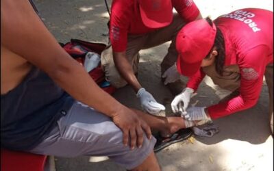 Respuesta oportuna en Bahía San Agustín Huatulco