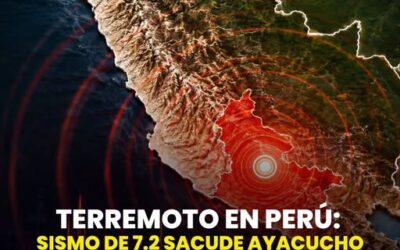 Sismo de magnitud 7.2 sacude la región de Ayacucho, Perú
