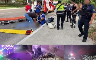 Siguen perdiendo la vida abordó de motocicleta en Huatulco