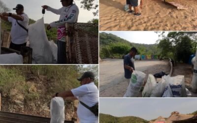 Sumando esfuerzos por una Playa Maguey más limpia de Huatulco