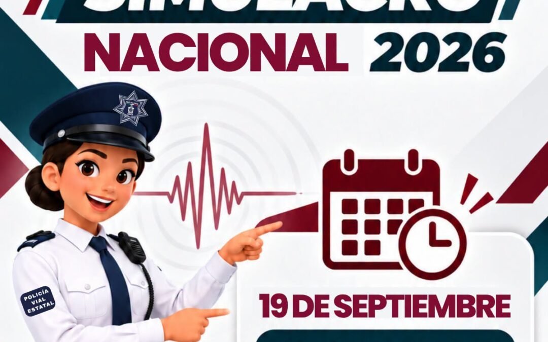 Policía Vial reforzará seguridad durante el Segundo Simulacro Nacional 2026