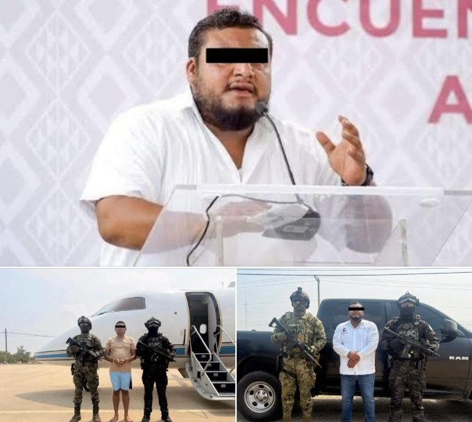 DETIENEN A PRESIDENTE MUNICIPAL DE #JUCHITÁN,